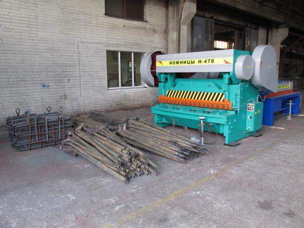 Ножницы гильотинные гильотина Н-478 (16х2200, 20х2200)