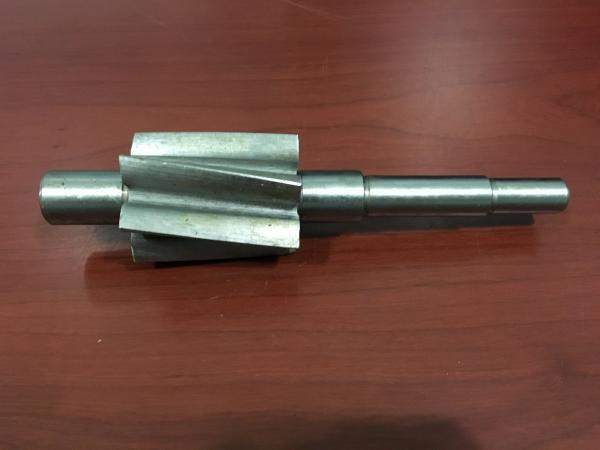 NVD36 (НВД36) Подающий вал (вал-шестерня) Z-6 масляного насоса 672-36006 (Д1Н.36.0.6)