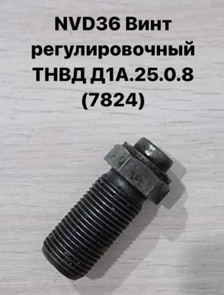NVD36 (НВД36) Винт регулировочный ТНВД Д1А.25.0.8 (7824)