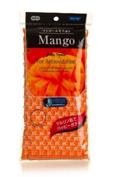 O-HE Массажная мочалка мягкая Манго OH:E JC Mango