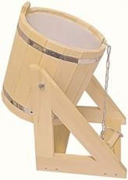 Обливное устройство 10л. "Русская забава" с пласт. вст. (ОПРЗ-10)