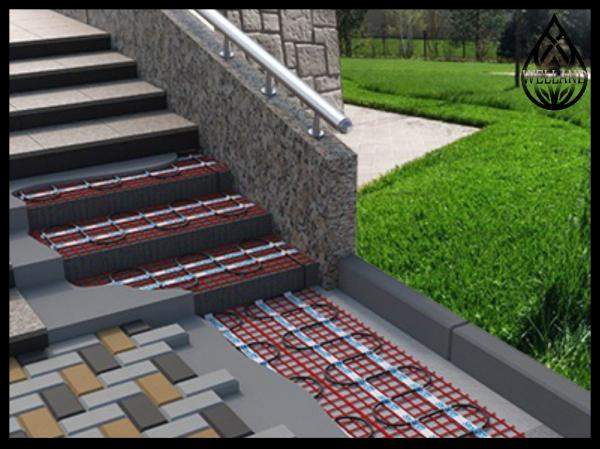 Обогрев плитняка. Монтажные работы, реконструкция оборудования