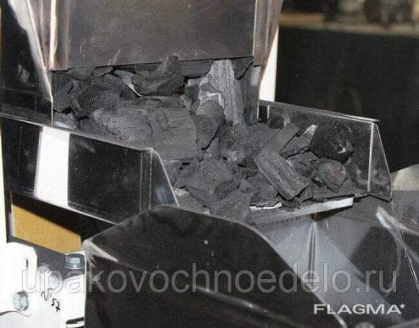 Оборудование для фасовки древесного УГЛЯ в бумажные пакеты мешки