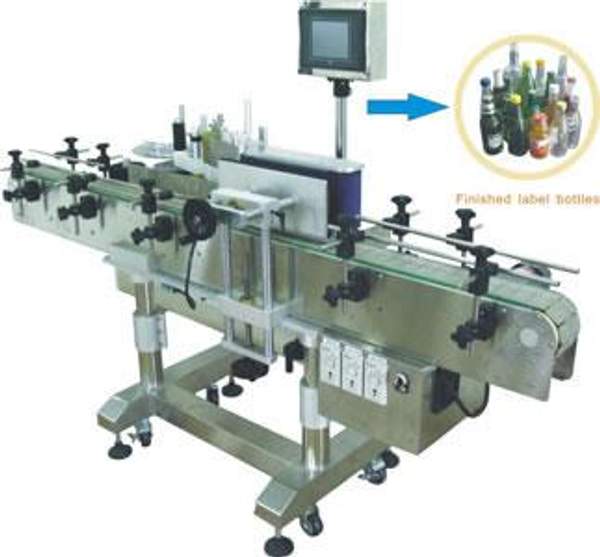 Оборудование для наклейки этикеток на круглую бутылку JND-630