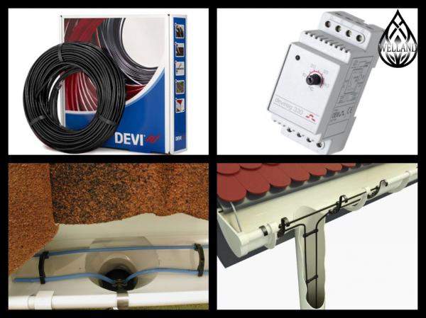 Оборудование для обогрева водостоков