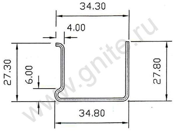 Оборудование для производства армирующего профиля для окон ПВХ