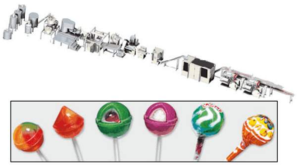 Оборудование для производства леденцов на палочке модель CTC-2000