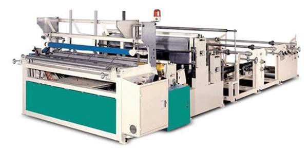 Оборудование для производства туалетной бумаги с двойным тиснением
