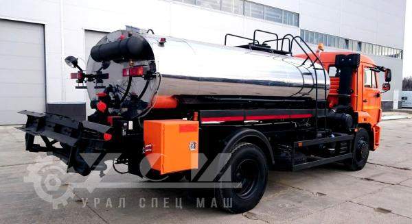 Оборудование гудронатора V=7 м³ для установки на шасси УСМ ОГ7С