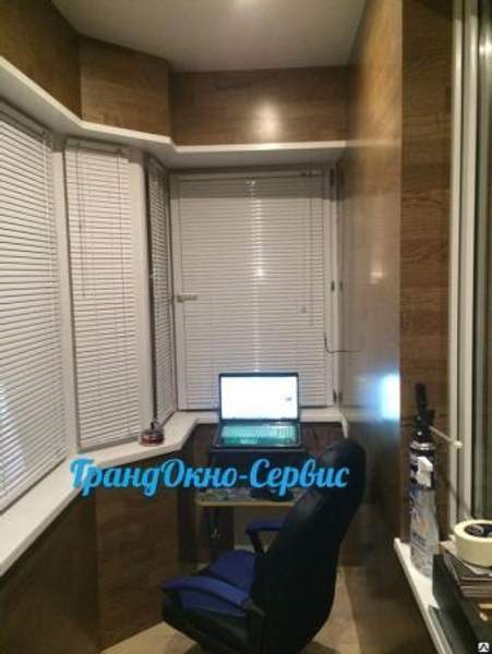 Обшивка стен балкона панелями МДФ