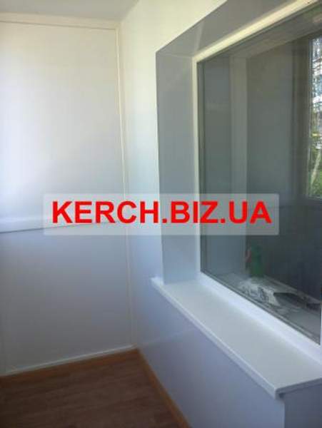 Обшивка внутри П-образного балкона, ул. Заречная д. 30