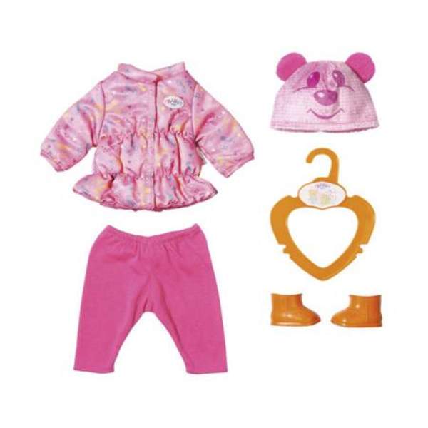 Одежда для куклы "Беби Бон" - Куртка, штанишки и ботинки, 36 см