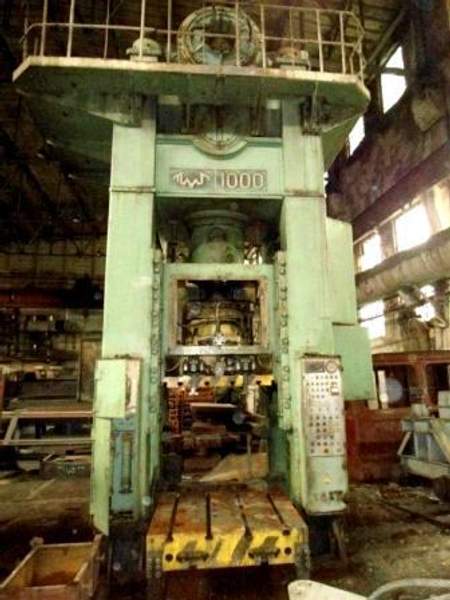 Однокривошипный пресс КВ2540 ( 1000 тс )