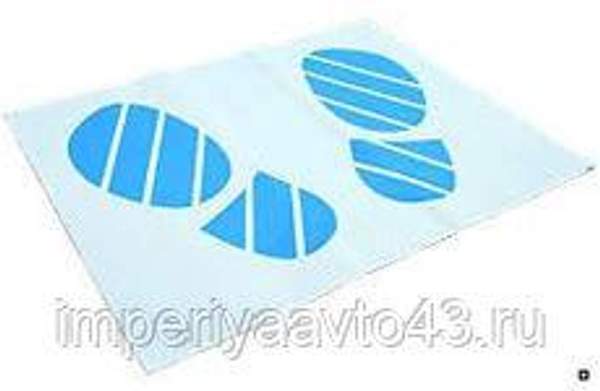 Одноразовый коврик на пол (рулон 500 шт.) WOLF 810.0500