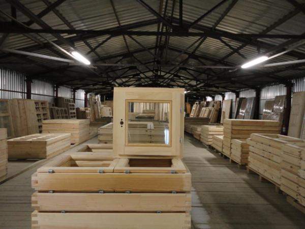 ОДСПц 04-04 оконный блок со стеклопакетом ЭКОНОМ