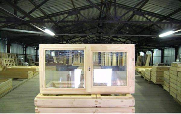 ОДСПц 06-12 оконный блок со стеклопакетом ЭКОНОМ