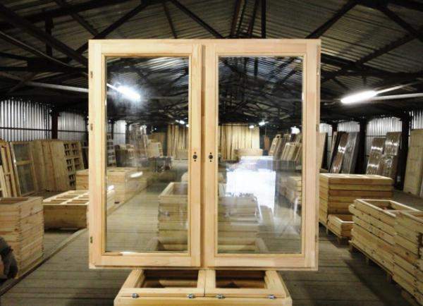 ОДСПц 13,5-13,5 п.п оконный блок со стеклопакетом ЭКОНОМ