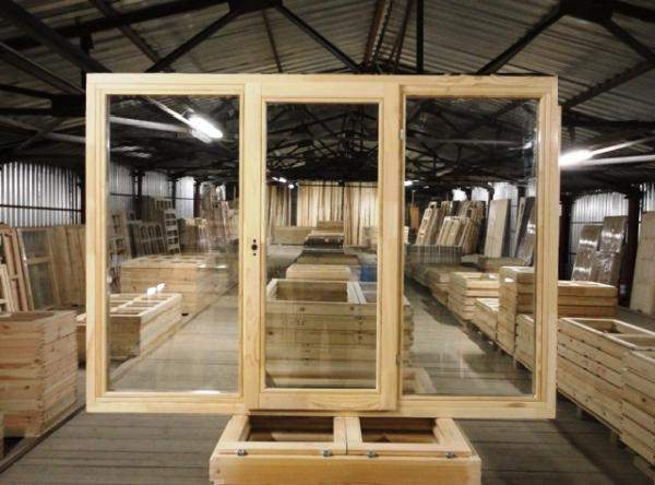 ОДСПц 13,5-18 г,п,г оконный блок со стеклопакетом ЭКОНОМ