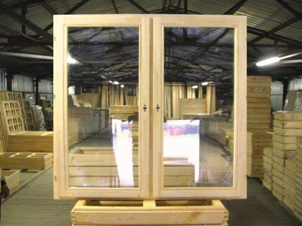 ОДСПц 15-15 п,п оконный блок со стеклопакетом ЭКОНОМ