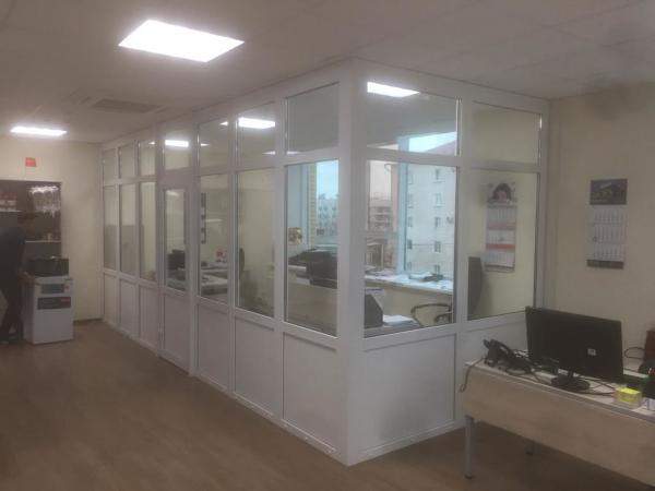 Офисные перегородки ПВХ / Al