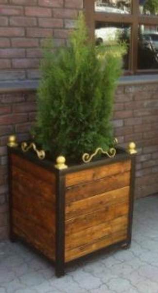 Оформление вазонов