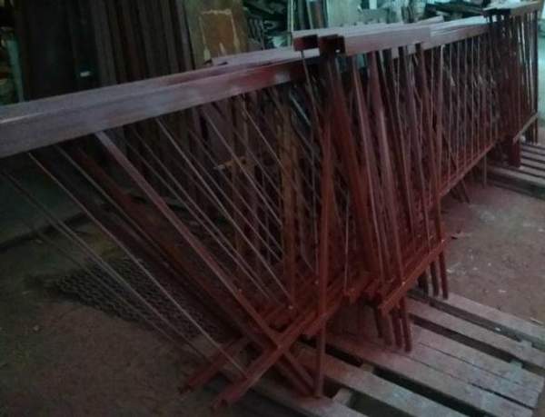 ОГМ 27 Перильное ограждение лестничных сходов 3.503.1-96