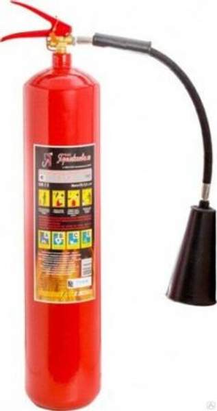 Огнетушитель углекислотный ОУ-6 ВСЕ