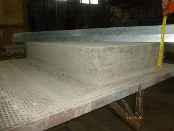 Огнеупорные плиты ЭКО ПКВТ GIRT 400 кг/м3,   1500,   р-р 1000*700*140 мм.   ТУ 23.  99.  19-008-388919112-2018