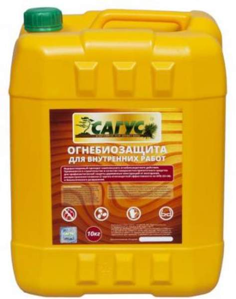 Огнезащита Сагус Огнебиозащита - 10 литров