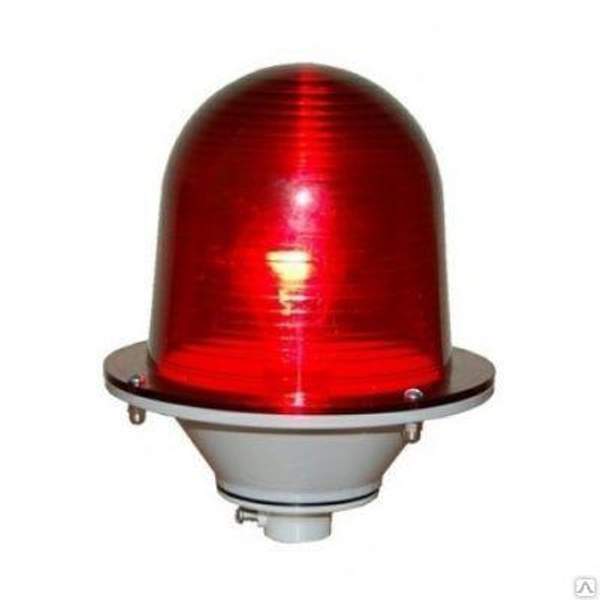 Огонь светосигнальный красный ЗОМ Е27 IP53
