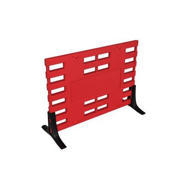 Ограждение барьерное «ARGO» (с опорами) красный