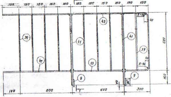 Ограждение ЛО-20 лестничных площадок 1.050.9-4.93