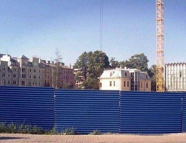 Ограждение строительной площадки