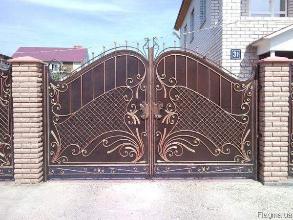 Ограждения и заборы. Ковка заборы