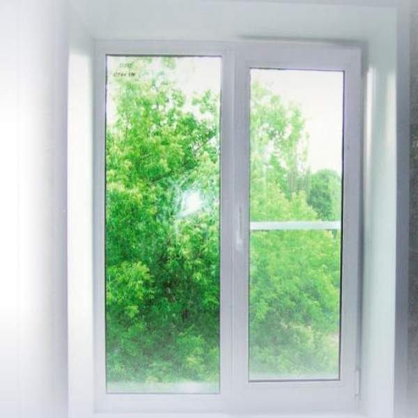 Окно пластиковое Артек 5-ти камерное 2-створчатое размер 1300*1400 мм