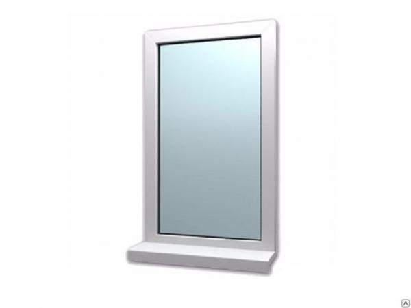 Окно пластиковое Артек 5-ти камерное глухое размер 1300*1400 мм