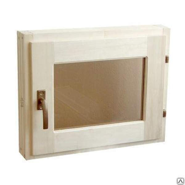 Окно пластиковое для бани