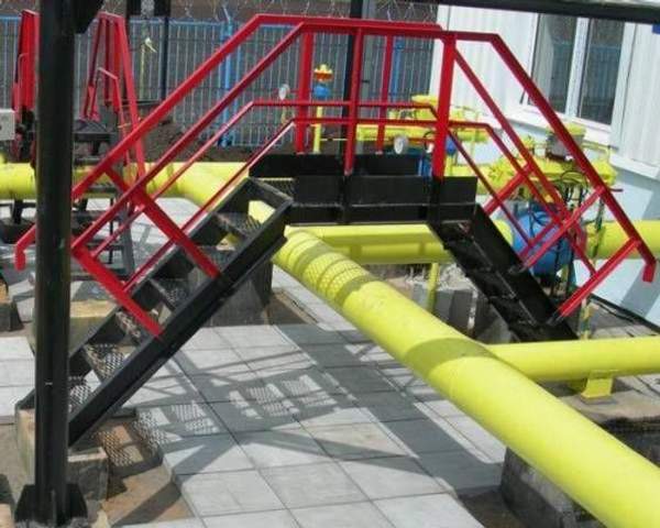 ОЛГ 45-12.18 серии 1.450.3-7.94 Ограждения стальных маршевых лестниц