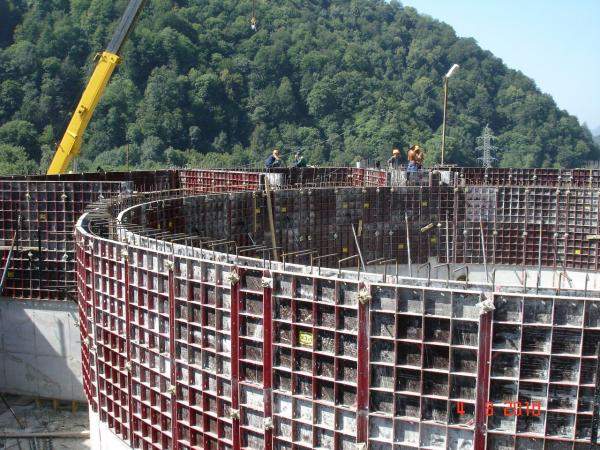 Опалубка радиусная мелкощитовая МСК (модульная)