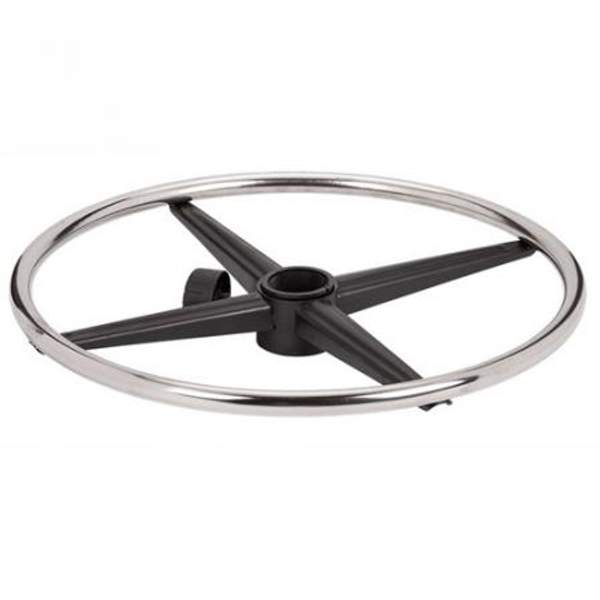 Опора для ног хромированная Ø 400 mm