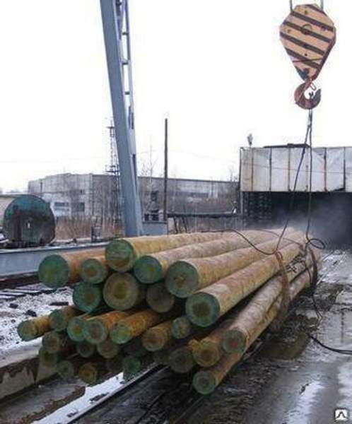 Опора ЛЭП деревянная 9 м