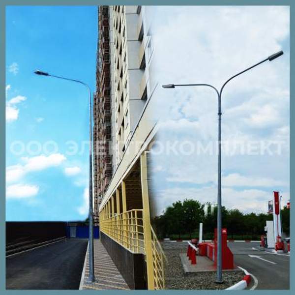 Опора освещения НФГ-12 металлическая