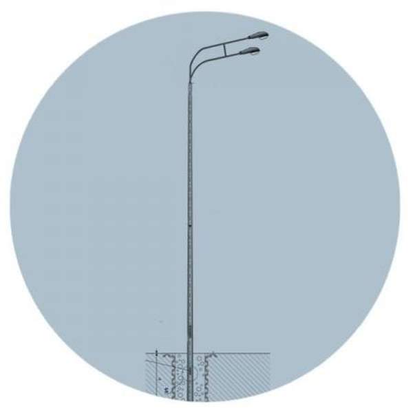 Опора освещения ОТ (133/108)-8,0-2,0