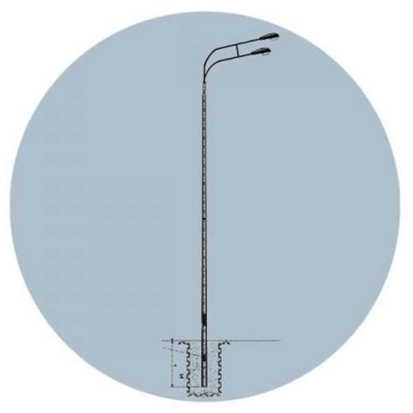 Опора освещения ОТ (133/108) Ф-7 ОТФ-7