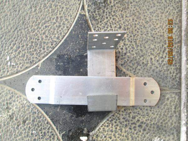 Опора стропил скользящая 120*90*40мм. комплект.