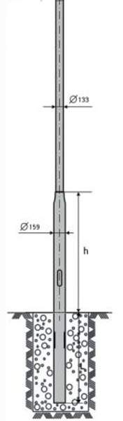 Опора трубчатая ОТ-1-9
