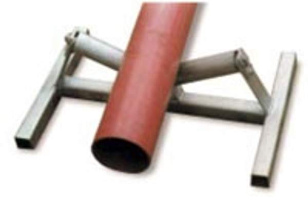 Опорный ролик для поддержки трубы до 710 мм