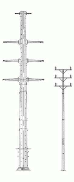 Опоры линий электропередач (ОГКЛЭП)