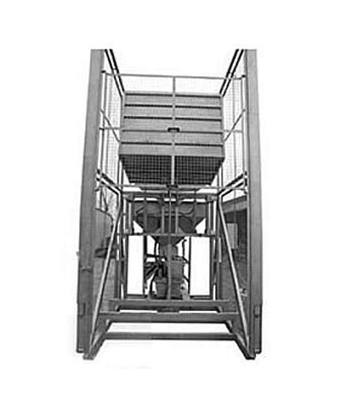 Опрокидыватель контейнеров высокого подъема