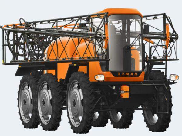 Опрыскиватель (7 секций) ТУМАН-3. Шины низкого давления, навигационная система